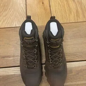 TIMBERLAND MEN\'S MT. MADDSEN MID LACE WATERPROOF HK DARK BROWN 12730R-242 Timberland | Shoes | Timberland Mens Mt Maddsen Mid Lace  main image 3